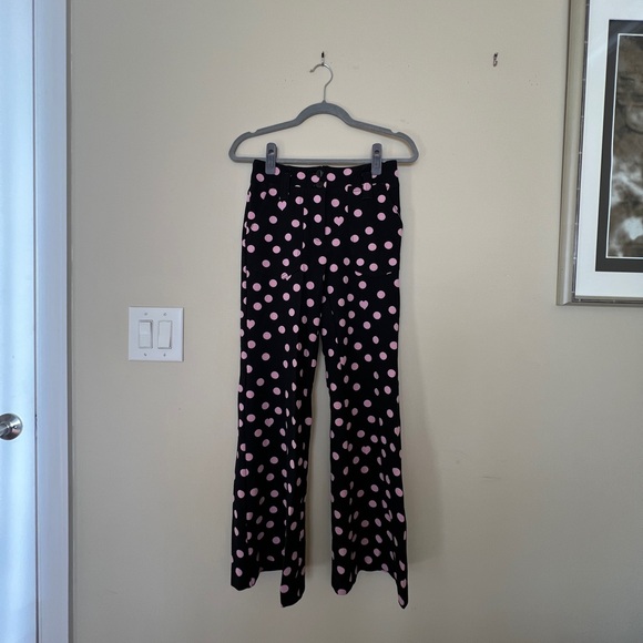 The Naomi Ponte Wide-Leg Flare Pants by Maeve: Printed Edition - Picture 6 of 8